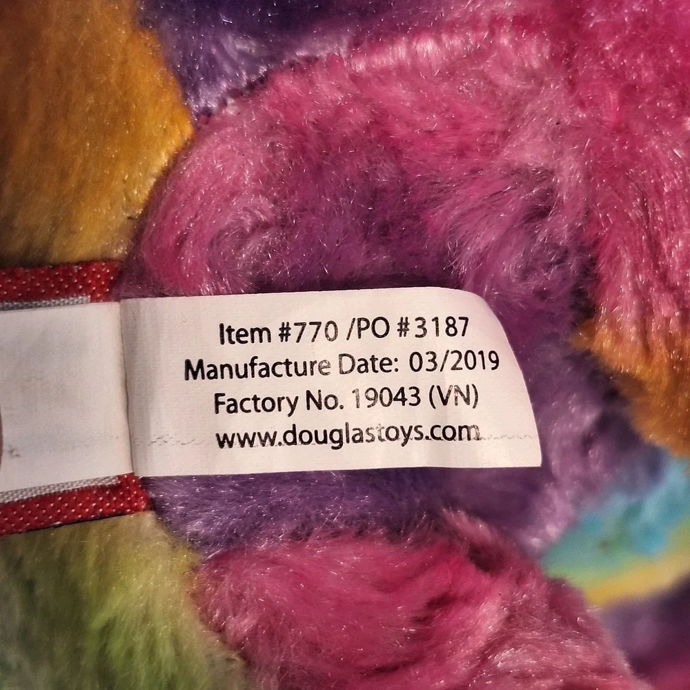Douglas Princess Horses Rainbow Unicorn Plush Stuffed Animal 15